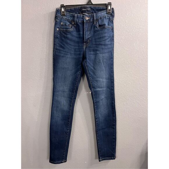 Aeropostale high rise jegging jeans size 6R EUC - Picture 1 of 6
